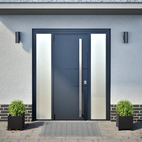 vidaXL Puutarhakukkalaatikot 2 kpl musta 30x30x30 cm ter&auml;s