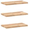 vidaXL Kelluvat hyllyt 3 kpl 60x20x2 cm k&auml;sittelem&auml;t&ouml;n massiivipuu akaasia