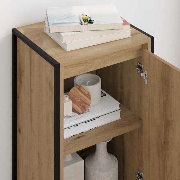 vidaXL Sivup&ouml;yt&auml; Taidekoivu 43 x 36 x 75,5 cm Tekninen puu