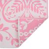 vidaXL Ulkomatto ARAKIL Pinkki 190x290 cm PP