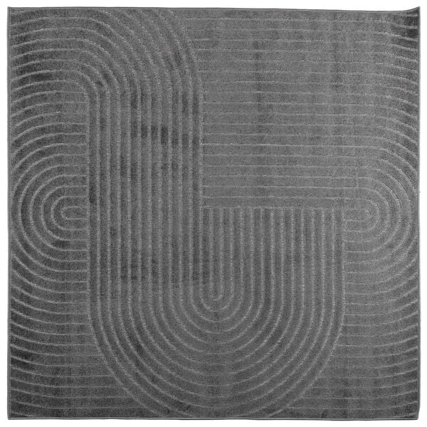 vidaXL Alue matot Neli&ouml; Antrasiitti 240 x 240 cm