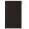 vidaXL Venezia-verho Tumma ruskea 145 x 250 cm 35 mm