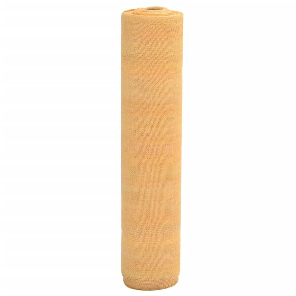 vidaXL N&auml;k&ouml;suoja hiekka 1x25 m HDPE 75 g/m&sup2;