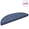 vidaXL Itseliimautuvat portaamatot 15 pcs Sininen 56 x 17 x 3 cm