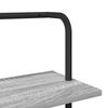 vidaXL Kirjahylly Harmaa Sonoma 60 x 24 x 168 cm Tekninen puu
