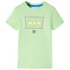 Lasten T-paita lime 140