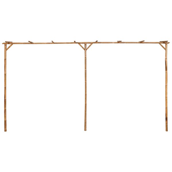 vidaXL Bambupergola 385x40x205 cm