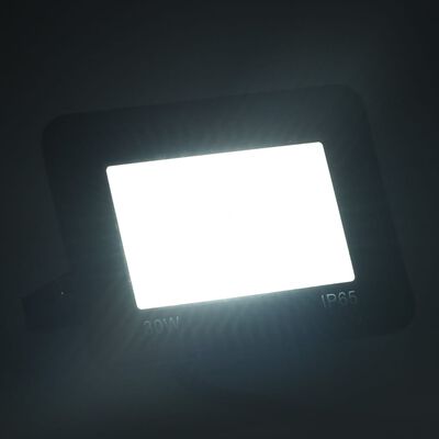 vidaXL LED-valonheittimet 2 kpl 30 W kylmä valkoinen