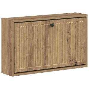 vidaXL Sein&auml;lle asennettava kenk&auml;kaappi EDE 71 x 17 x 43 cm