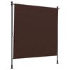 vidaXL Ulkorullaverho Ruskea 150 x 270 cm