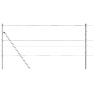 vidaXL Maan kiinnitys hitsattu langoitusaita 25 x 0,8 m (L x K)