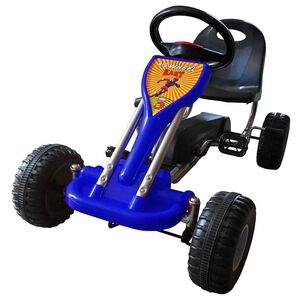 vidaXL Polkuauto Sininen