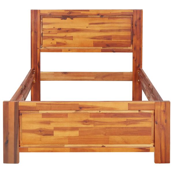 vidaXL S&auml;ngynrunko t&auml;ysi akaasiapuu 90x200 cm