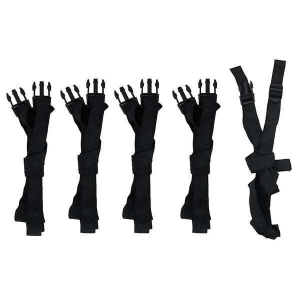 vidaXL Veneensuoja harmaa 760x350x40 cm