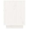 vidaXL Kenkäkaappi valkoinen 60x34x45 cm täysi mänty