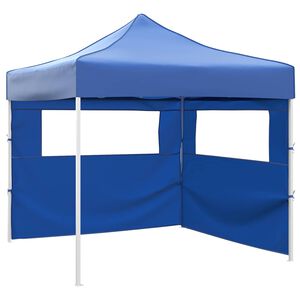 vidaXL Juhlateltta 291 x 291 x 315 cm Sininen Oxford-kangas