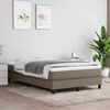 vidaXL Pussijousi S&auml;nky Patja Keskikokoinen Taupe 120x200x20 cm Kangas