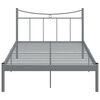 vidaXL S&auml;ngynrunko harmaa metalli 120x200 cm