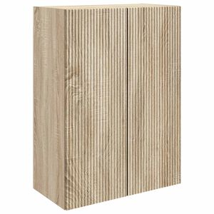 vidaXL Sein&auml;lle Kiinnitett&auml;v&auml; Kaappi 66 x 34,5 x 90 cm Tekninen puu