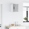 vidaXL Keitti&ouml;kaappi ovella Harmaa Sonoma 30 x 31 x 40 cm Tekninen puu