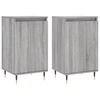 vidaXL Senkit 2 kpl harmaa Sonoma 40x35x70 cm tekninen puu