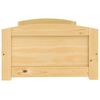 vidaXL Sohvasänky 2 laatikolla IRUN 90x200 cm täysi mänty