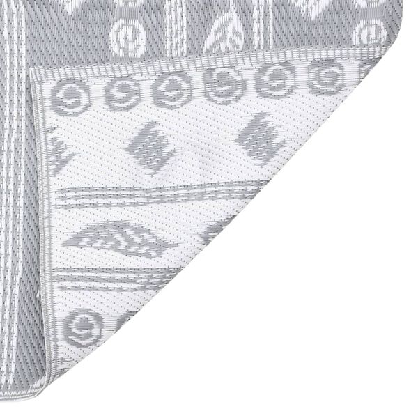 vidaXL Ulkomatto ARAKIL harmaa 190x290 cm PP