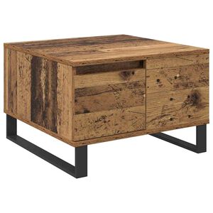vidaXL Sohvap&ouml;yt&auml; Vanha Puu 55 x 55 x 36,5 cm Tekninen puu