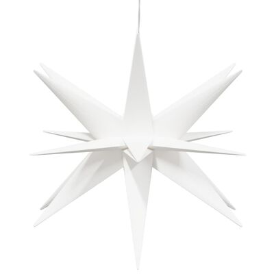 vidaXL Jouluvalo 3 LED-valoa taitettava valkoinen