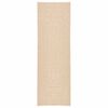 vidaXL Matto ZIZUR beige 80x250 cm juuttityyli sis&auml;- ja ulkok&auml;ytt&ouml;&ouml;n