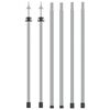 vidaXL Teleskooppivarret pressuun pituus 102-260 cm 2 kpl alumiini