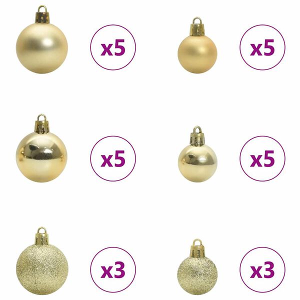 vidaXL Tekojoulukuusi Vihreä 210 cm PVC:tä ja Terästä ja Muovia