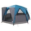 vidaXL M&ouml;kki teltta 6-hengen katolla Sininen 425 x 396 x 222 cm