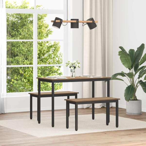 vidaXL Penkki Taidekoivu 80 x 35 x 45 cm Tekninen puu