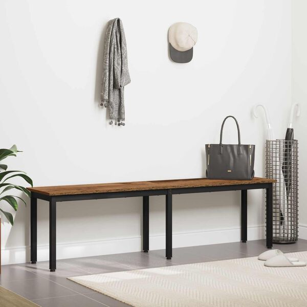 vidaXL Penkki Vanha puu 160 x 35 x 45 cm Tekninen puu