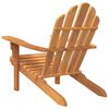 vidaXL Adirondack puutarhatuolit 2 kpl 79x95x92 cm t&auml;ysi tiikki