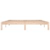 vidaXL S&auml;ngynrunko t&auml;ysi puu 180x200 cm Super King
