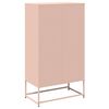 vidaXL Highboard Pinkki 68x39x123 cm Teräs
