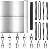 vidaXL Hitsattu metalliverkkoaita betoni-juurella 100 x 1,4 m (L x K)