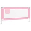 vidaXL Turvalaita s&auml;nkyyn pinkki 180x25 cm kangas