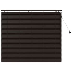 vidaXL Venezia-verho Tumma ruskea 150 x 130 cm 35 mm