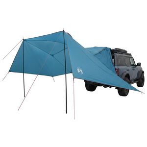 vidaXL Auto Teltta 308 x 215 x 220 cm Sininen Polyesteri ja ter&auml;s