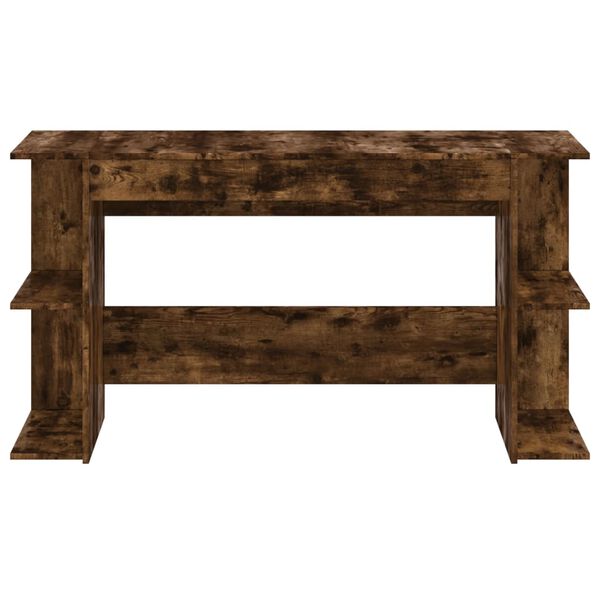 vidaXL Ty&ouml;p&ouml;yt&auml; savutammi 140x50x75 cm tekninen puu