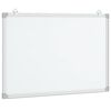 vidaXL Magneettinen tussitaulu 80x60x1,7 cm alumiini