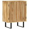 vidaXL Senkki 2 ovella 55x35x70 cm t&auml;ysi mangopuu