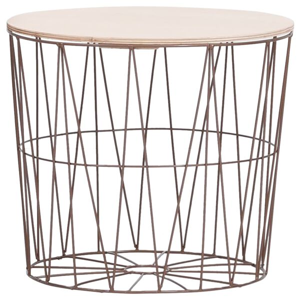 vidaXL Sohvap&ouml;yt&auml; 4 kpl kupari