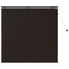 vidaXL Venezia-verho Tumma ruskea 125 x 130 cm 35 mm