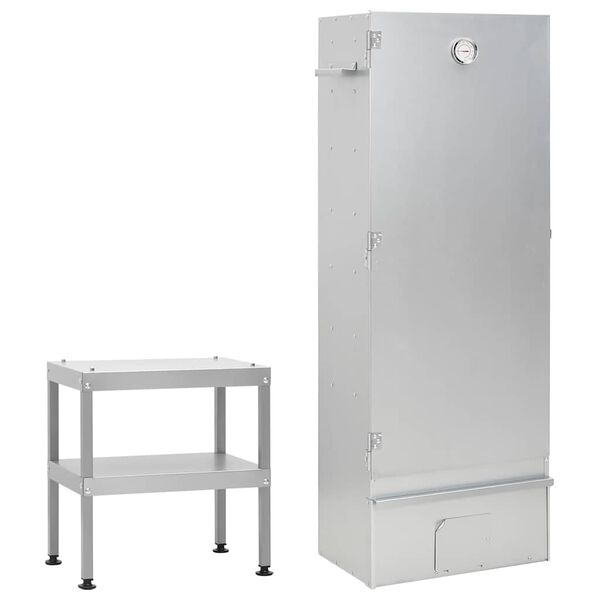 vidaXL BBQ Savustinuuni p&ouml;yd&auml;ll&auml; galvanoitu ter&auml;s