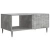 vidaXL Sohvap&ouml;yt&auml; Betoninharmaa 90 x 50 x 40 cm Tekninen puu