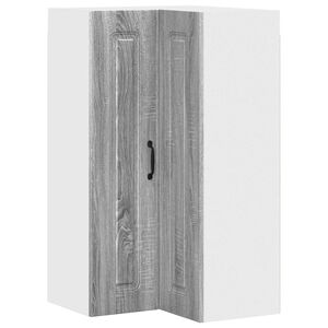 vidaXL Tiskipaneeli Kalmar Harmaa Sonoma 57 x 57 x 100 cm Tekninen puu